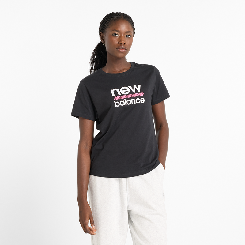 

Dámske tričko New Balance WT51540BK – čierné