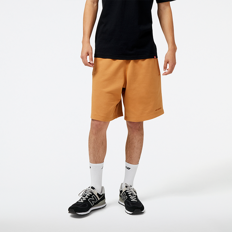 

Pánske šortky New Balance MS23550TOB – oranžová