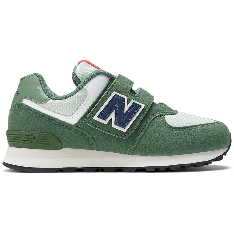 

Detské topánky New Balance PV574HGB – zelené