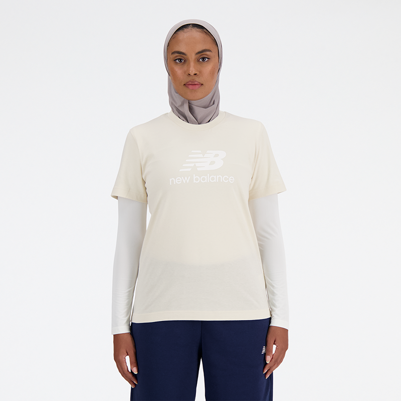 

Dámske tričko New Balance WT41502LIN – béžové