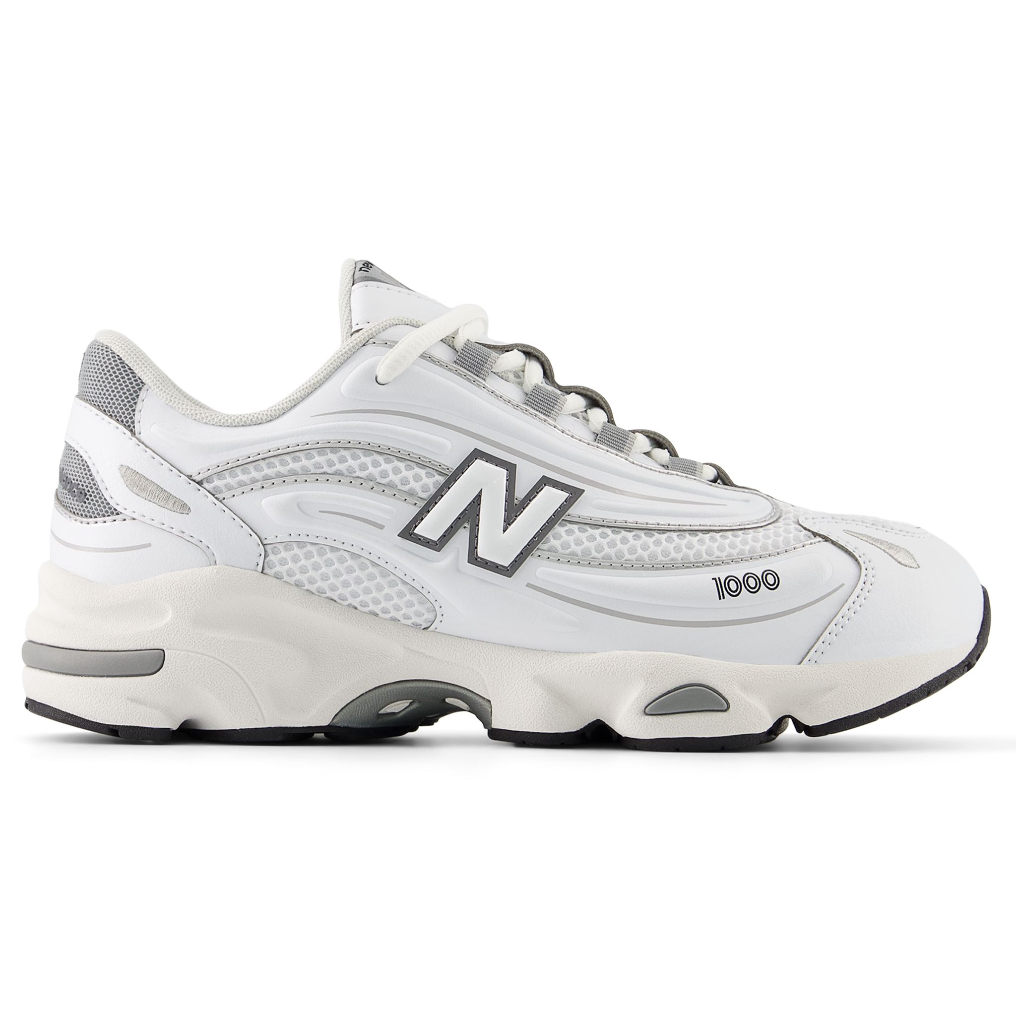 Detské topánky New Balance GC1000DK – biele