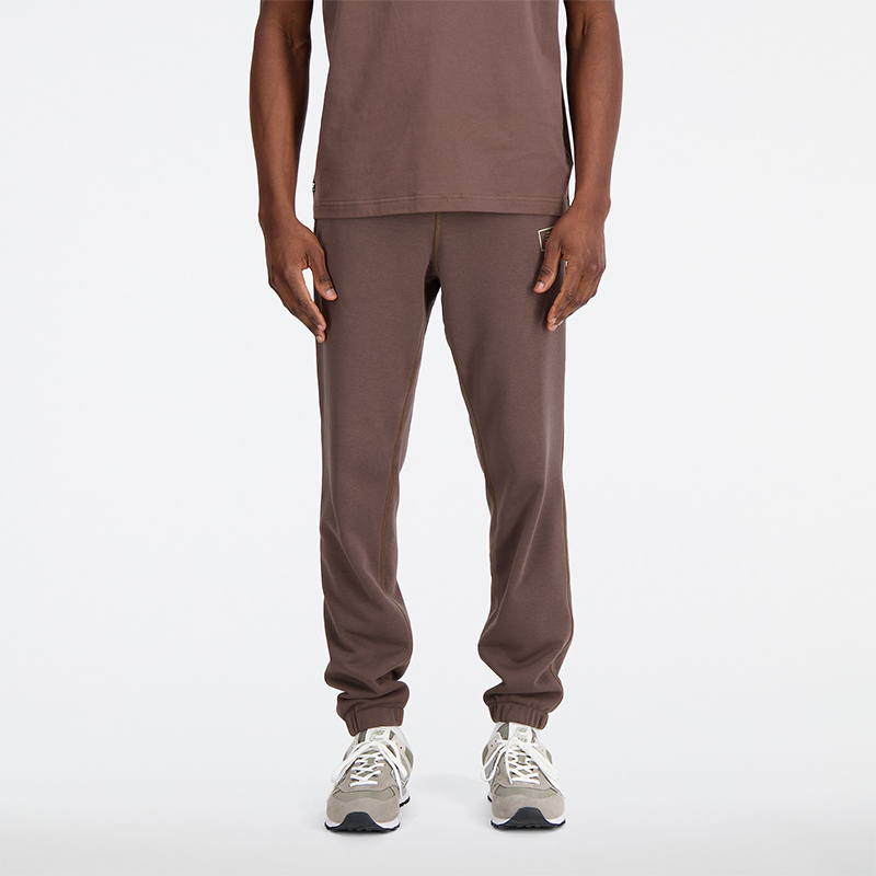 

Pánske nohavice New Balance MP33509DUO – hnedá