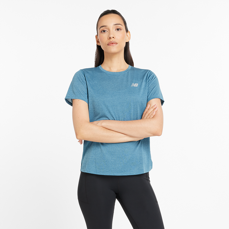 

Dámske tričko New Balance WT41253TUM – modré