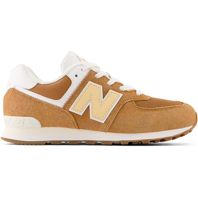 

Detské topánky New Balance GC574CC1 – hnedá