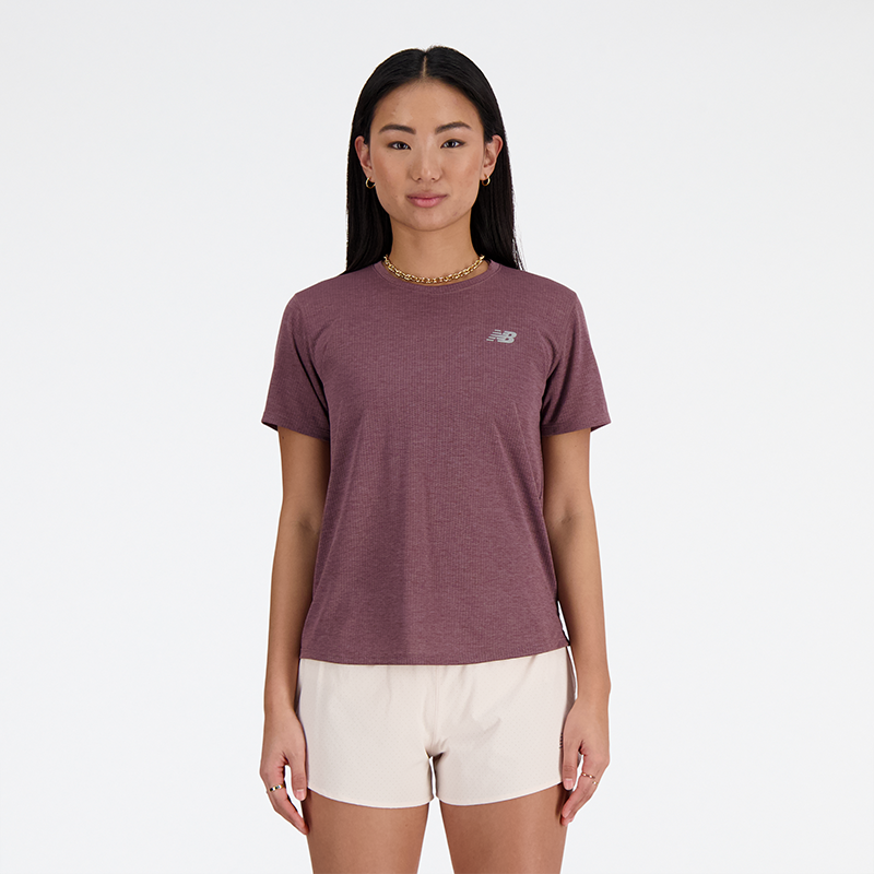 

Dámske tričko New Balance WT41253LRC – fialové