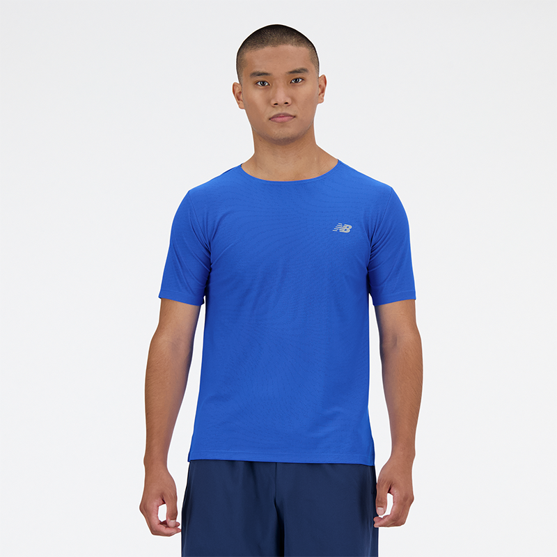 

Pánske tričko New Balance MT41281BUL – modré