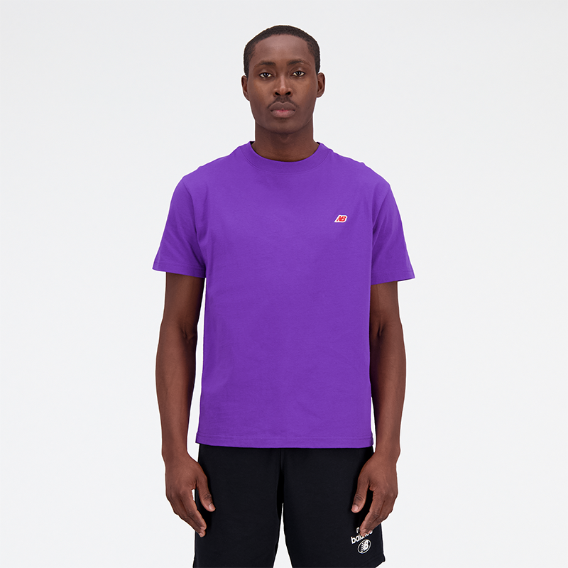 

Pánske tričko New Balance MADE in USA MT21543PRP – fialové