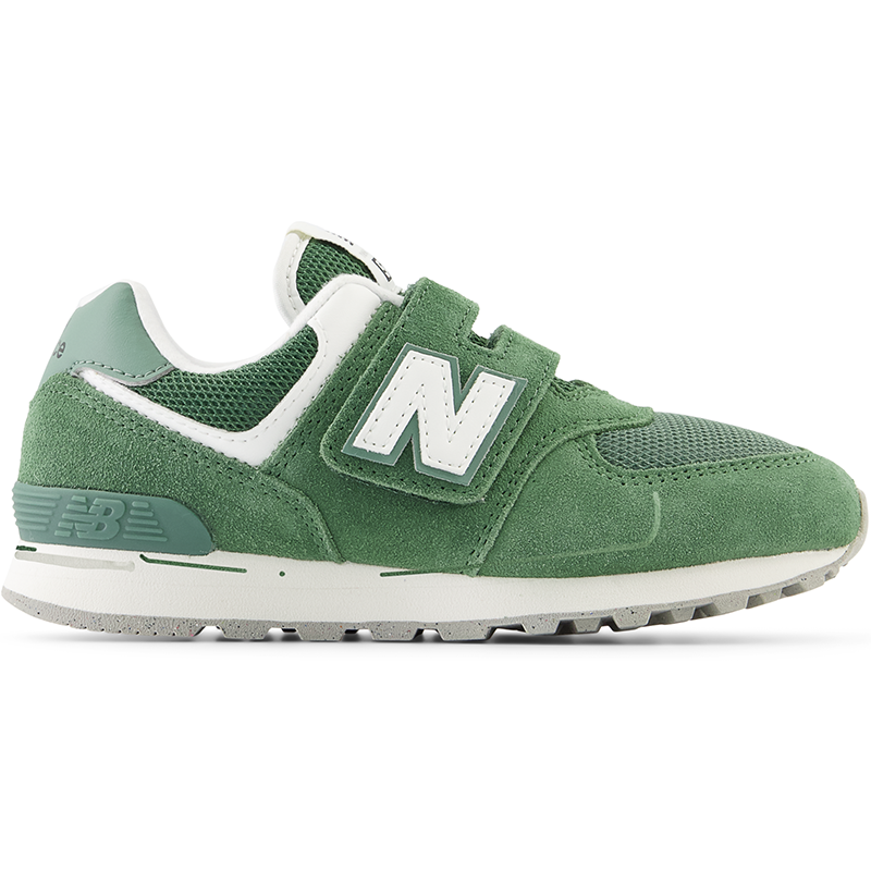 

Detské topánky New Balance PV574FGG – zelené