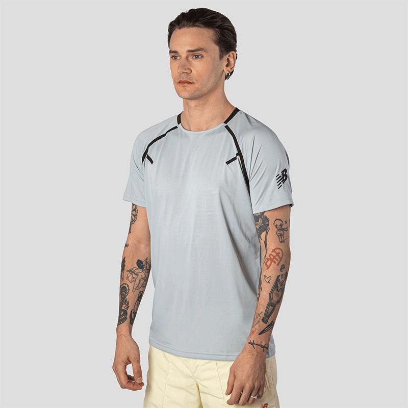 

Pánske tričko New Balance MT23145LAN – modré
