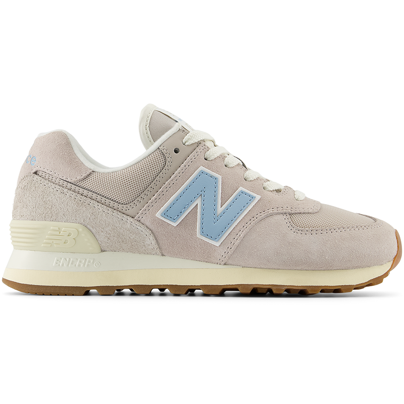 

Dámske topánky New Balance WL574GQ2 – béžové