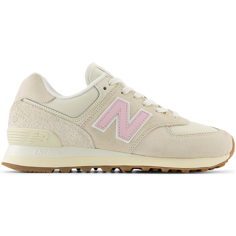 

Dámske topánky New Balance WL574GU2 – béžové