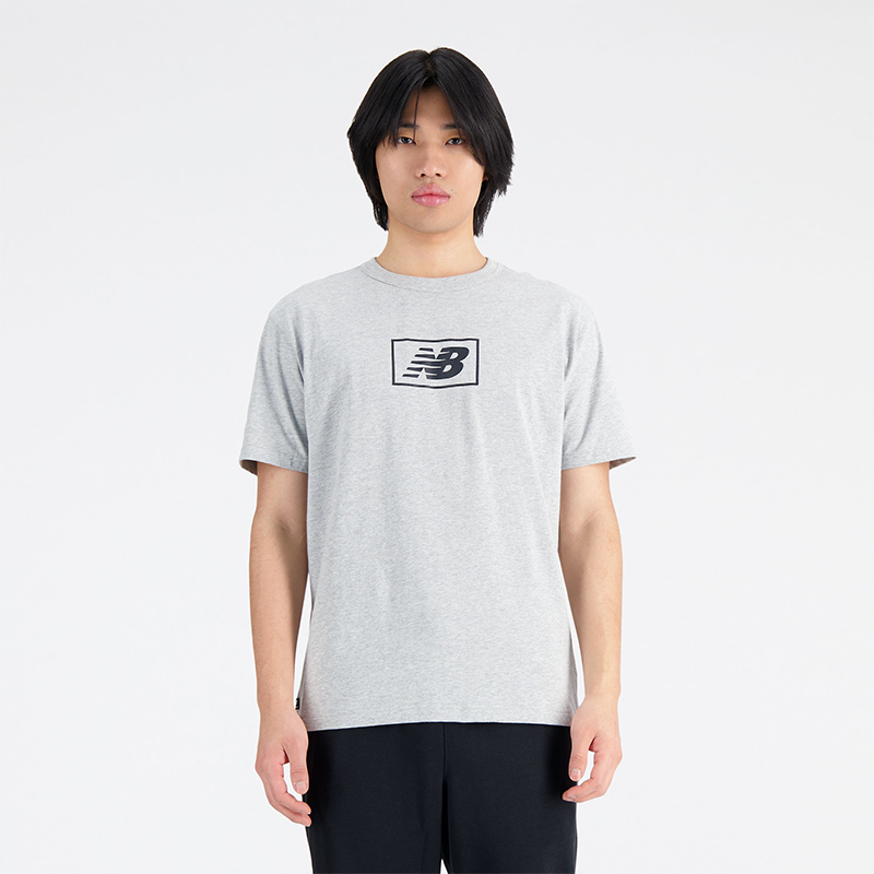 

Pánske tričko New Balance MT33512AG – sivé