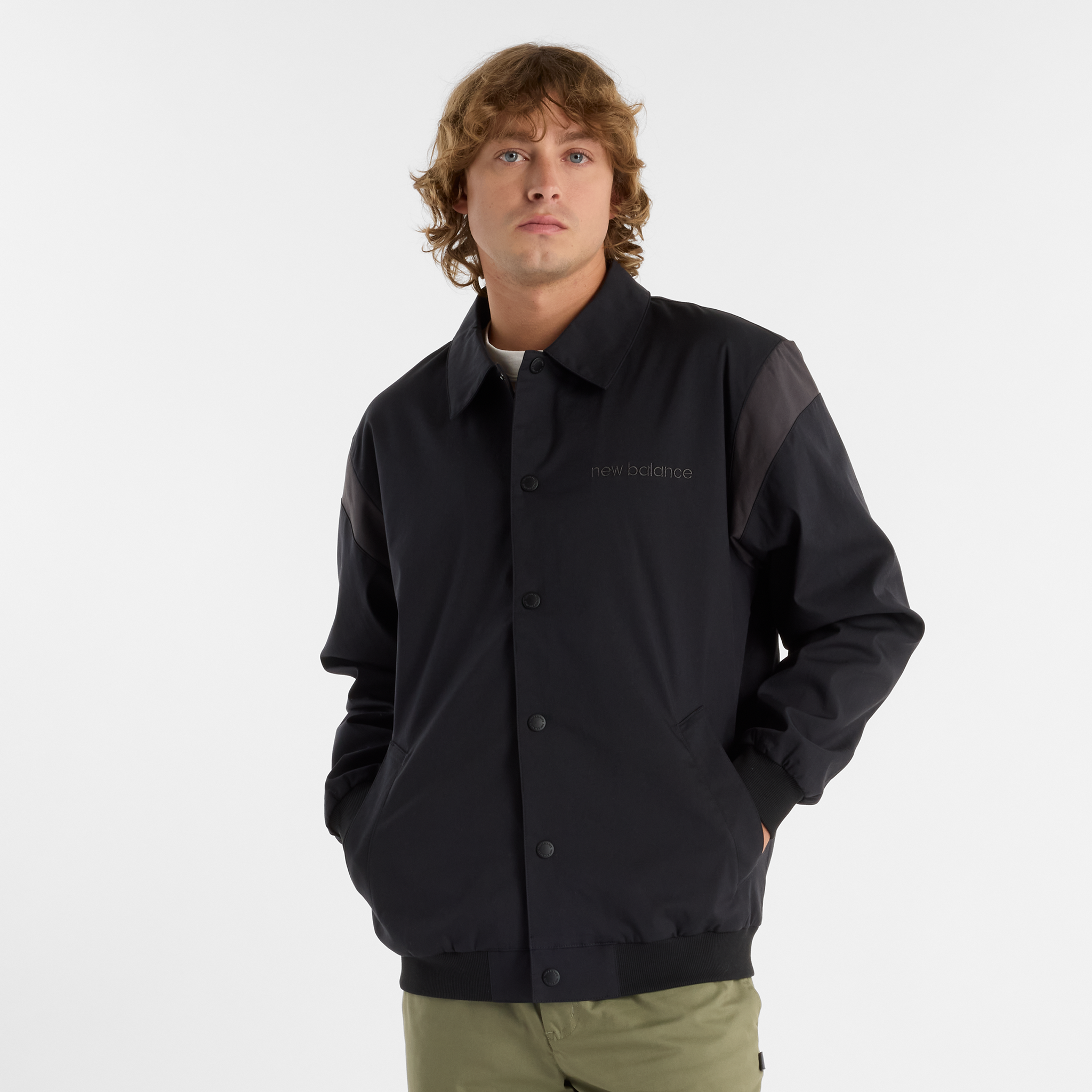 

Pánska bunda New Balance MO51507BK – čierné