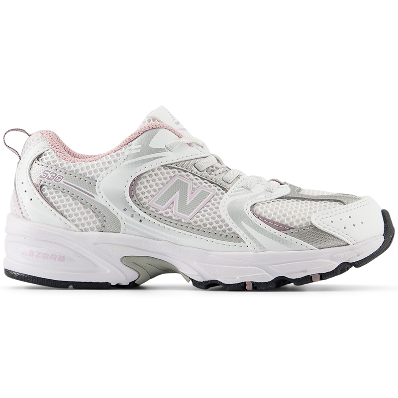 

Biela detská športová obuv New Balance PZ530GK