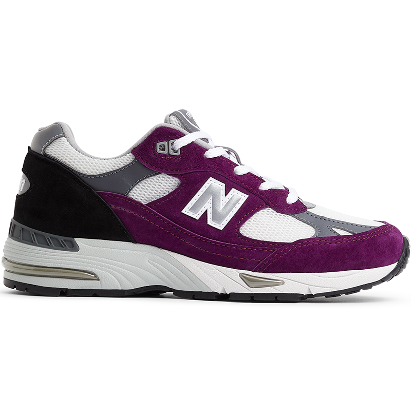 

Dámske topánky New Balance W991PUK – fialové