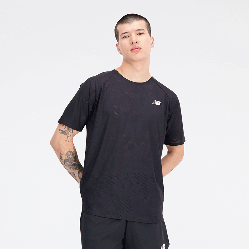 

Pánske tričko New Balance MT33281BK – čierne